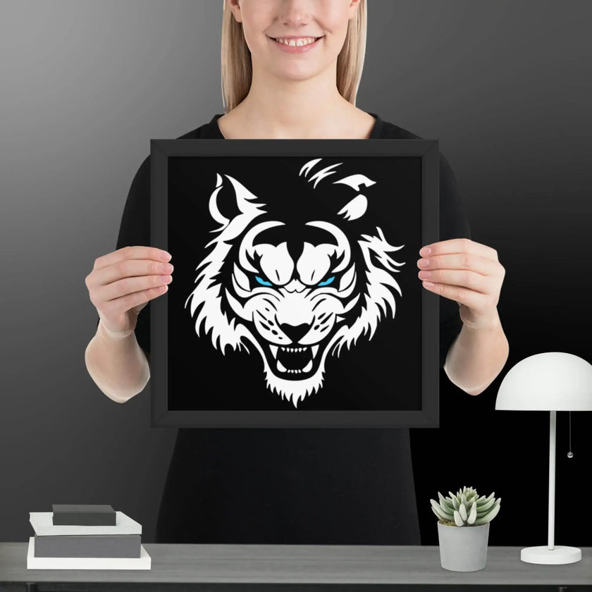 Fusion of Beast and Madness Framed poster - STYLISHOUR