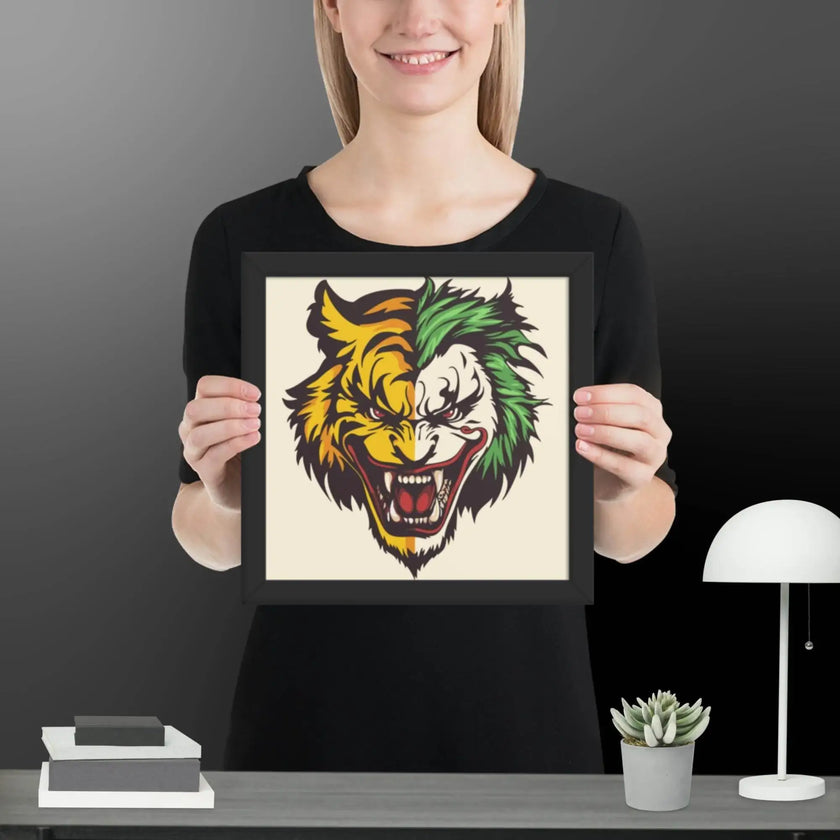 Jungle Madness Framed poster - STYLISHOUR