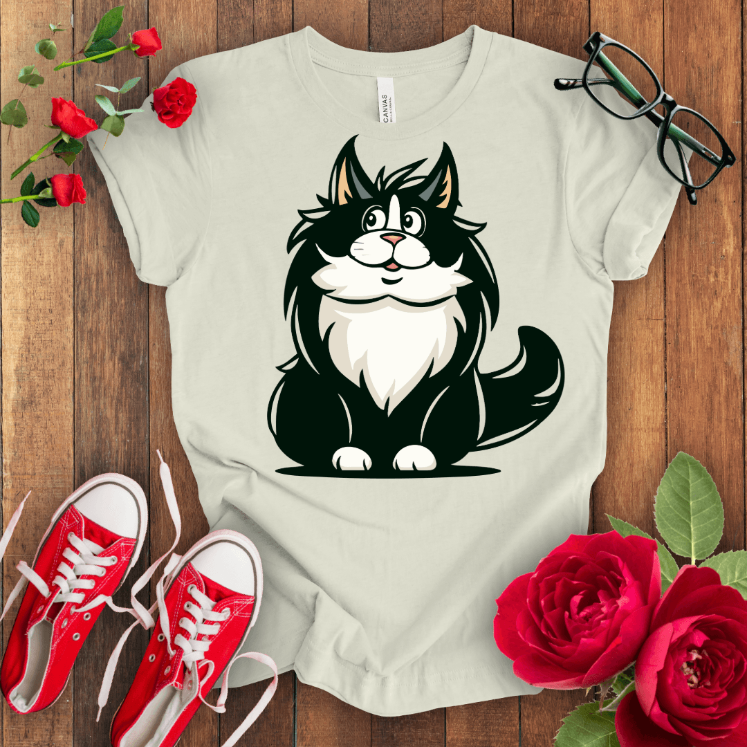 Cute Meow Vibes T-shirt - STYLISHOUR