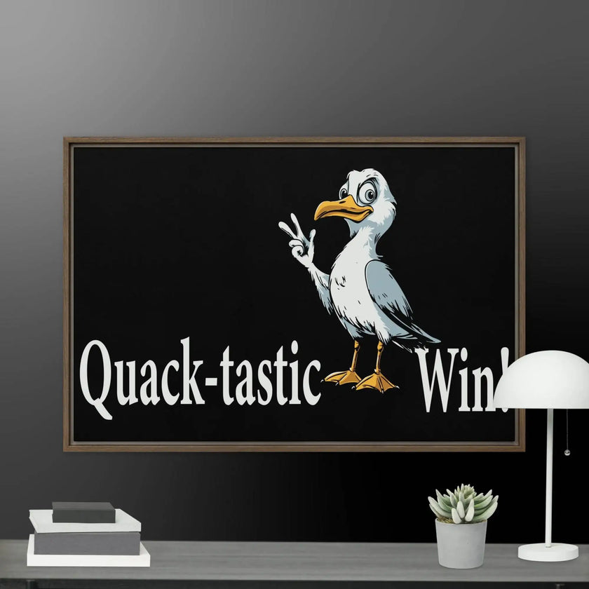 Fantastic Win Framed canvas - STYLISHOUR