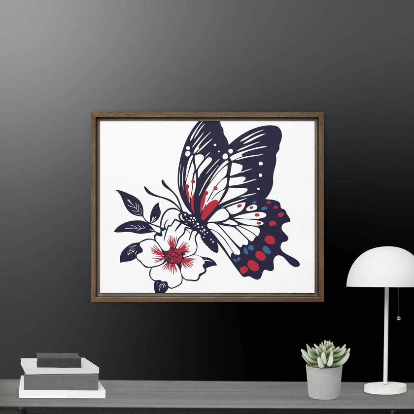 Adorable Butterfly Framed canvas - STYLISHOUR