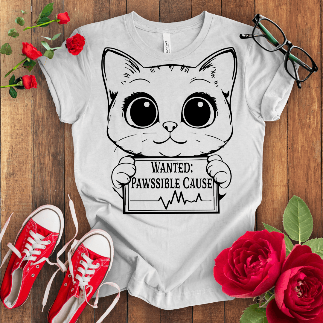 Adorable felon Kitten T-shirt - STYLISHOUR