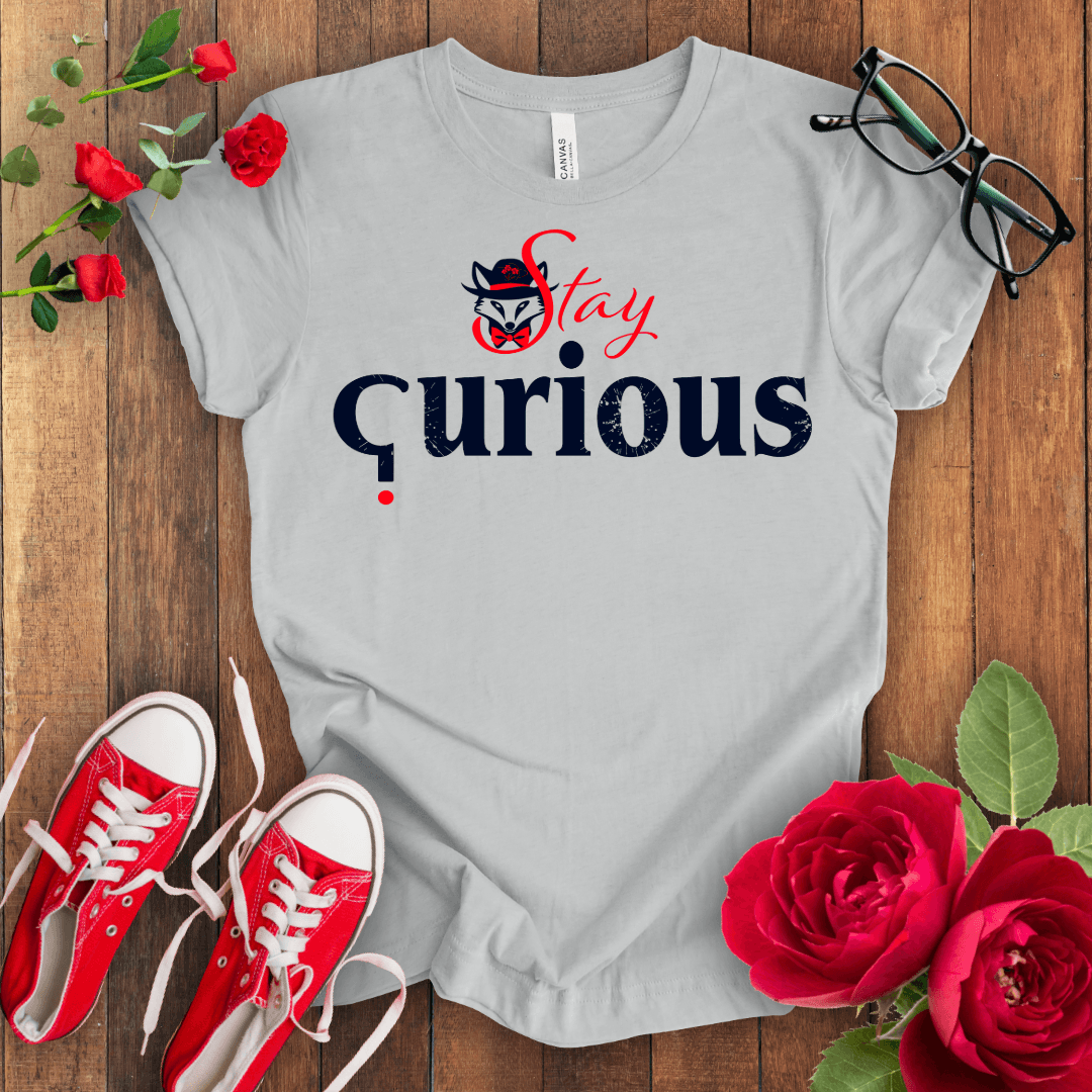 Stay Curious Fox T-shirt - STYLISHOUR