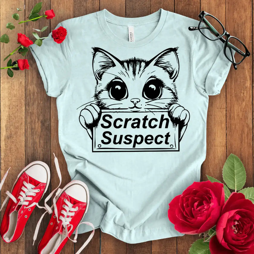 Scratch Suspect Kitten T-shirt - STYLISHOUR