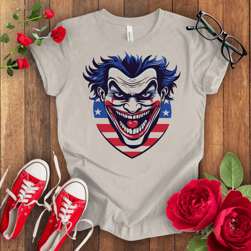 Joker Crazy Laugh Premium T-shirt - STYLISHOUR