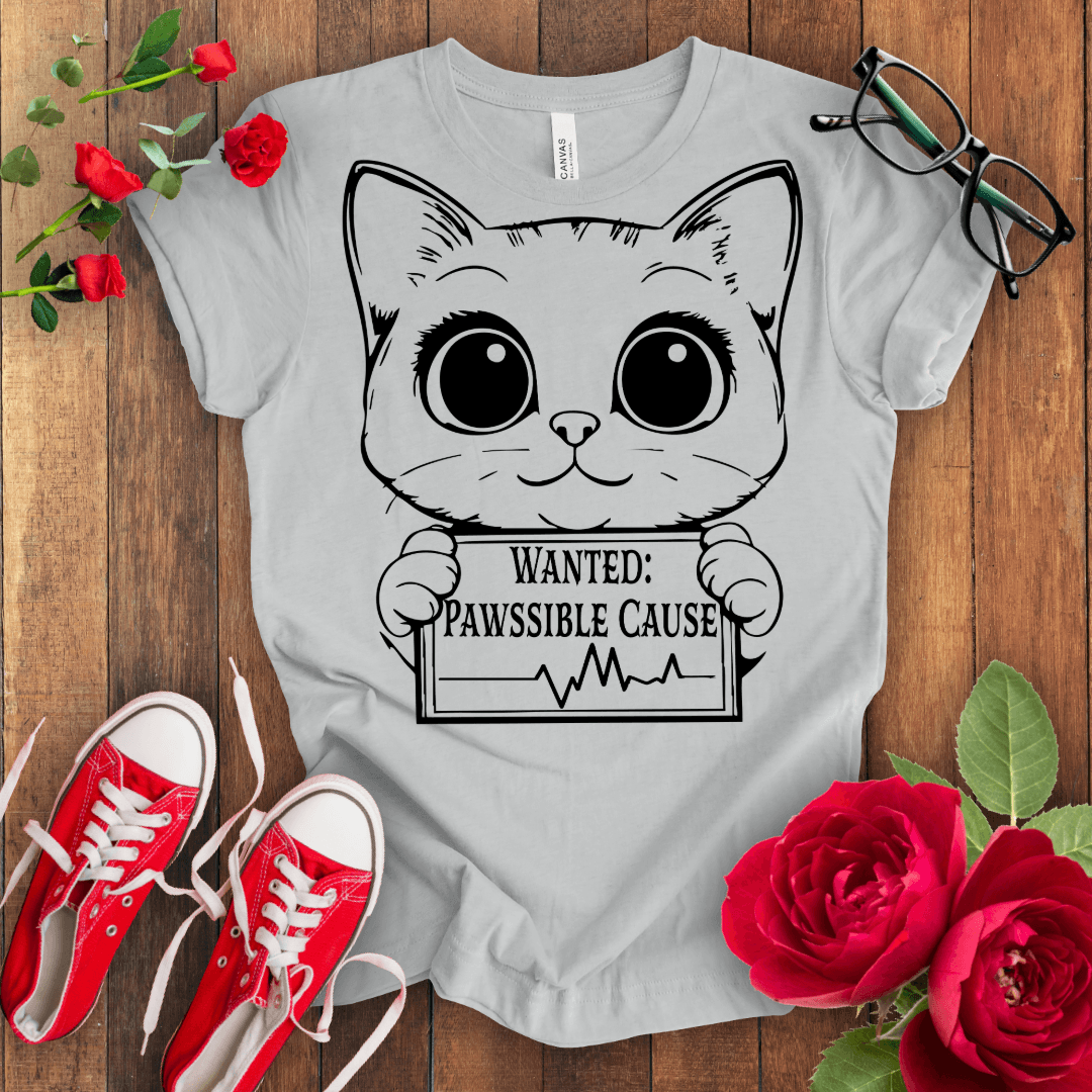 Adorable felon Kitten T-shirt - STYLISHOUR