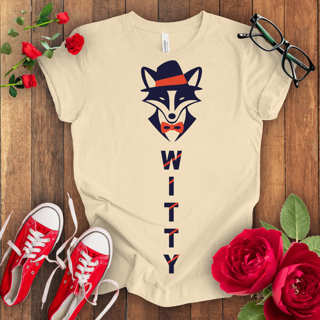 Cute Witty Fox T-shirt - STYLISHOUR