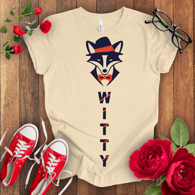 Cute Witty Fox T-shirt - STYLISHOUR