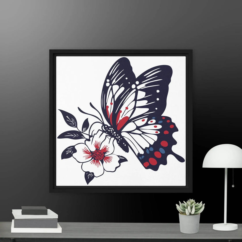 Adorable Butterfly Framed canvas - STYLISHOUR