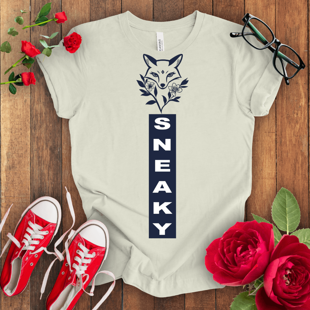 Sneaky Fox T-shirt - STYLISHOUR