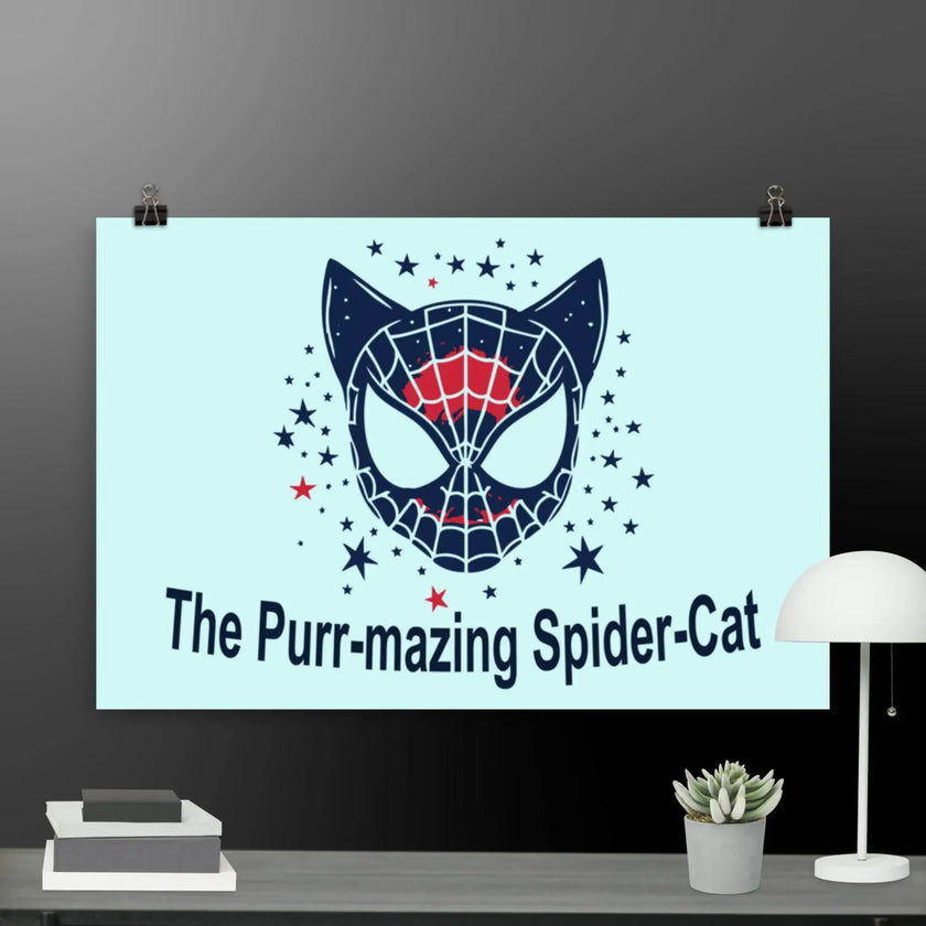 The Amazing Spider Cat Poster - STYLISHOUR