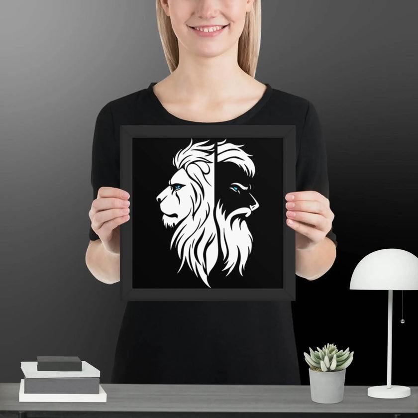 King of Chaos Framed poster - STYLISHOUR