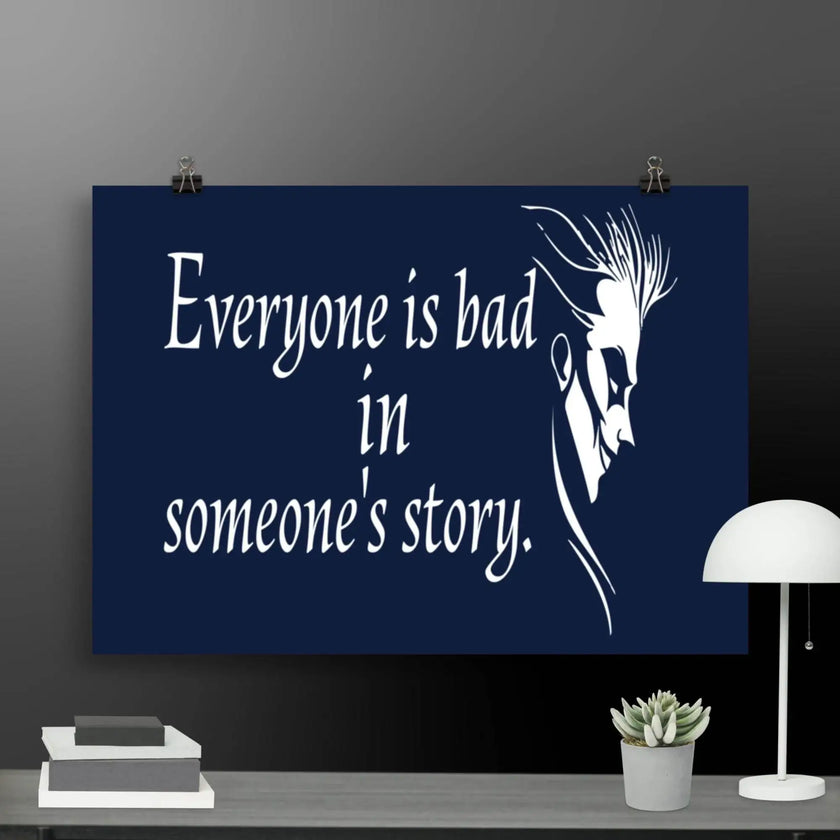 Everyone is Bad Joker Poster - STYLISHOUR