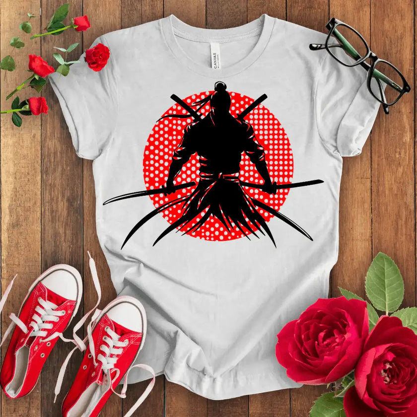 Samurai Spirit Tee - Retro Warrior Design - STYLISHOUR