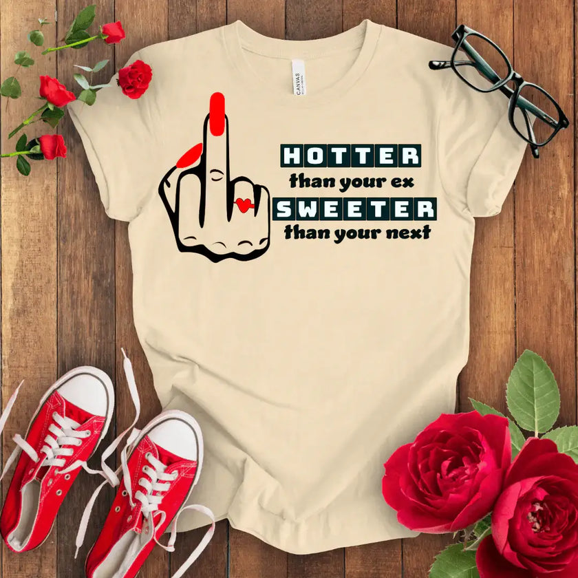 Hotter Sweeter Premium T-shirt - STYLISHOUR