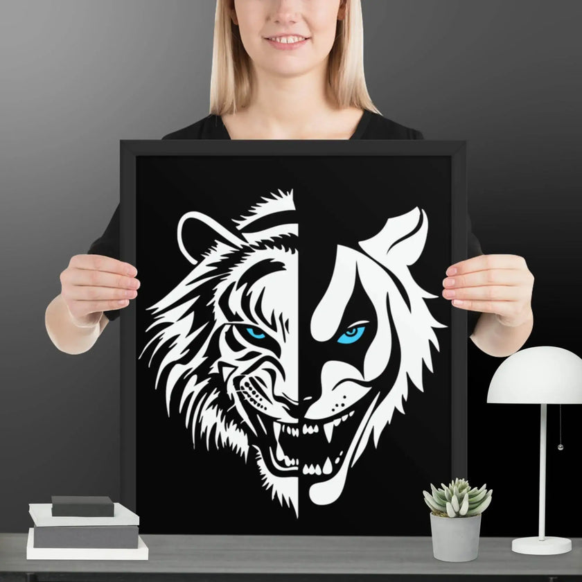 Laugh of the Wild Framed poster - STYLISHOUR