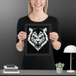 Fearless Roaring Tiger Wall Art Framed poster - STYLISHOUR