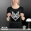 Fearless Roaring Tiger Wall Art Framed poster - STYLISHOUR