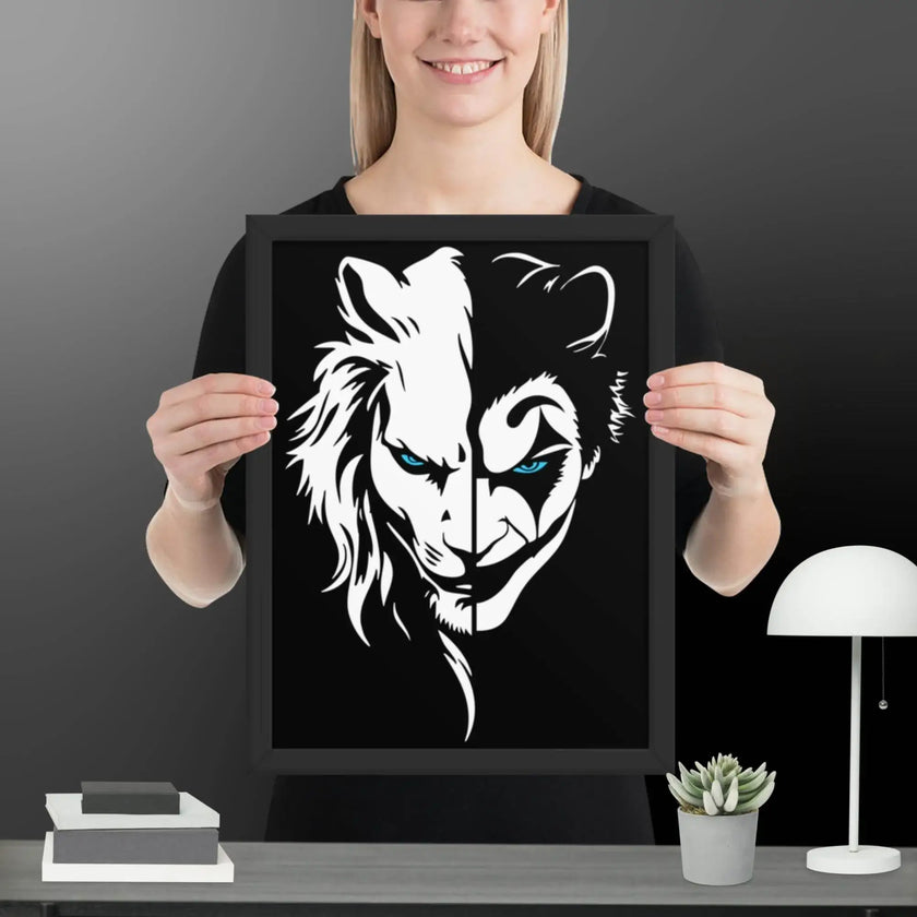 Predator of Punchlines Framed poster - STYLISHOUR