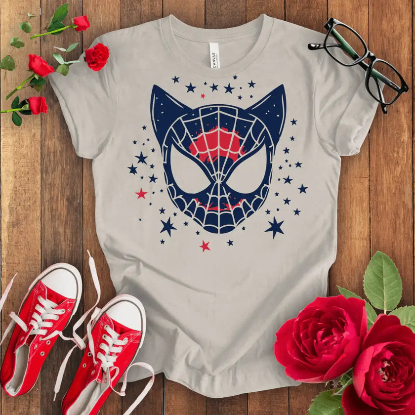 Spider Cat Tee: Purrfectly Stylish! - STYLISHOUR