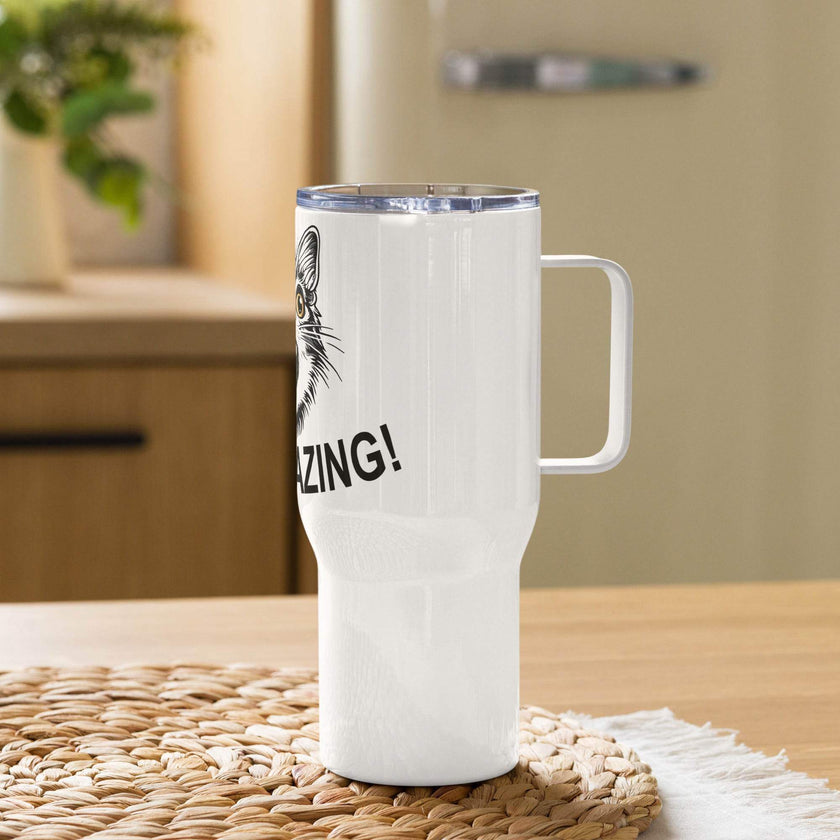 Travel mug with a handle - STYLISHOUR