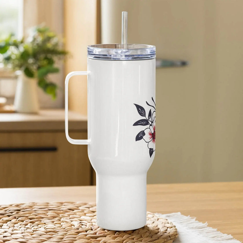 Travel mug with a handle - STYLISHOUR