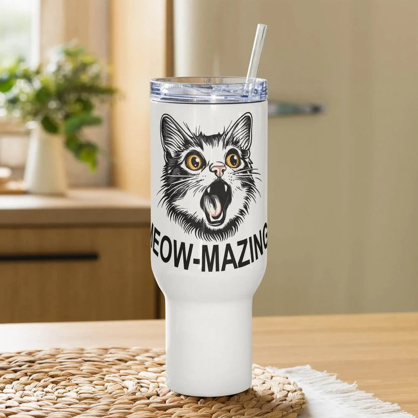 Travel mug with a handle - STYLISHOUR