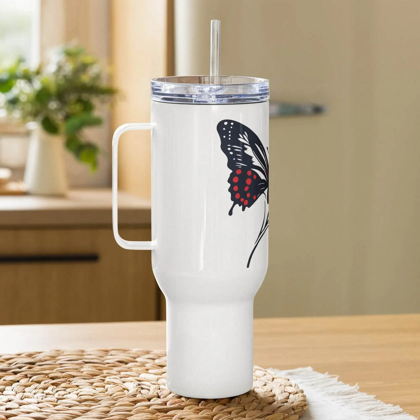 Travel mug with a handle - STYLISHOUR