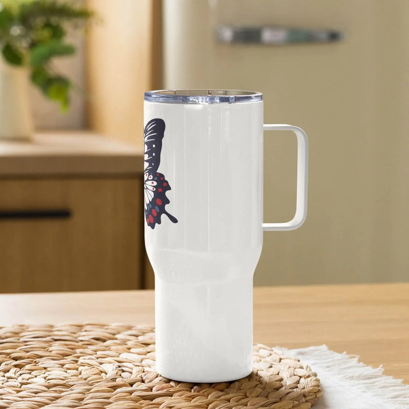 Travel mug with a handle - STYLISHOUR