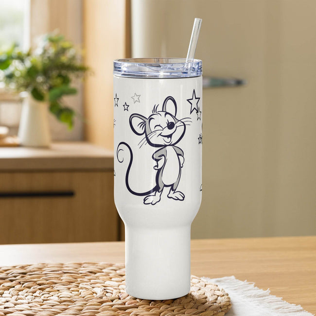 Travel mug with a handle - STYLISHOUR