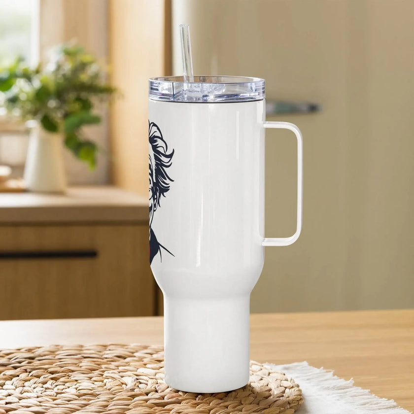 Travel mug with a handle - STYLISHOUR