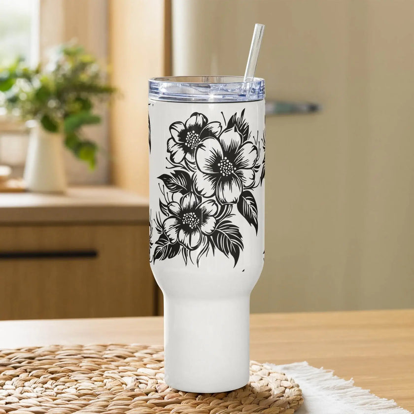 Travel mug with a handle - STYLISHOUR