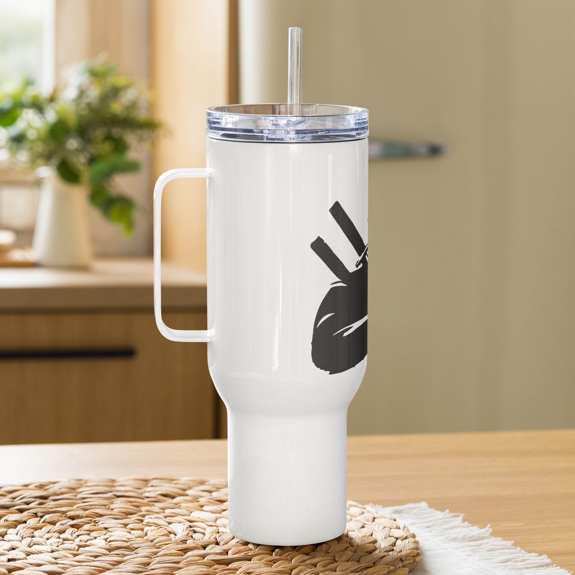 Travel mug with a handle - STYLISHOUR