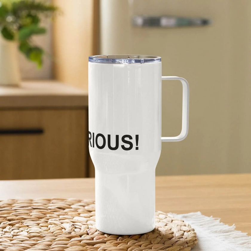 Travel mug with a handle - STYLISHOUR