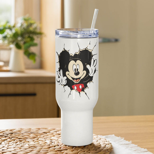 Travel mug with a handle - STYLISHOUR
