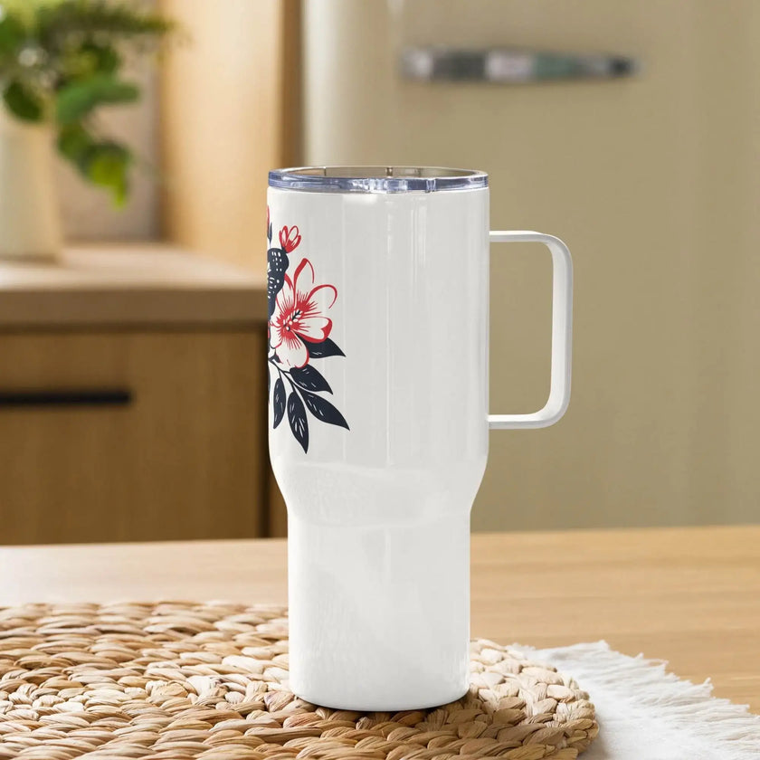 Travel mug with a handle - STYLISHOUR