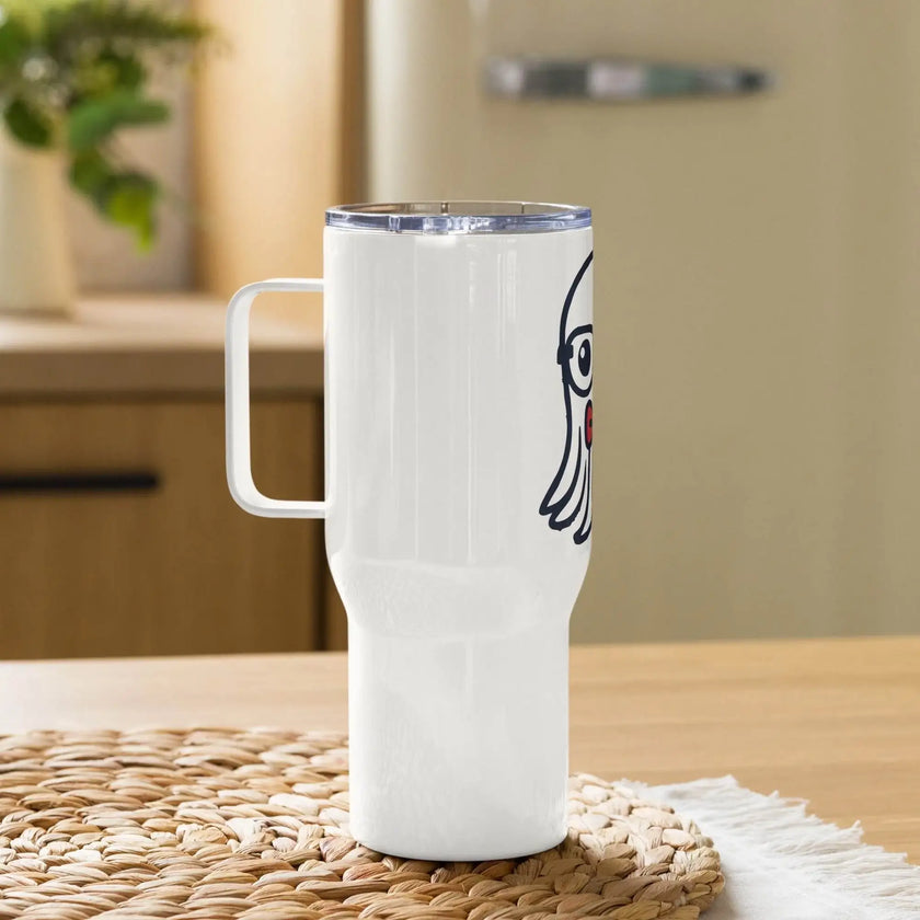 Travel mug with a handle - STYLISHOUR