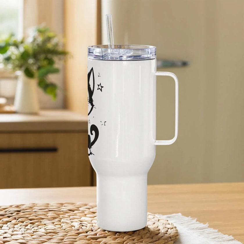 Travel mug with a handle - STYLISHOUR