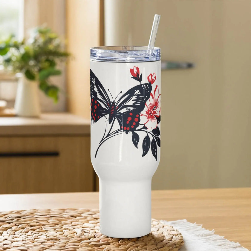 Travel mug with a handle - STYLISHOUR