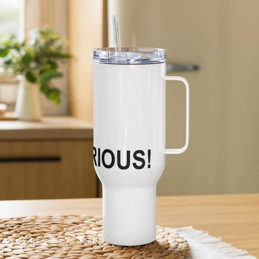Travel mug with a handle - STYLISHOUR