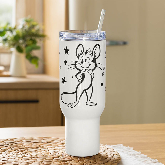Travel mug with a handle - STYLISHOUR