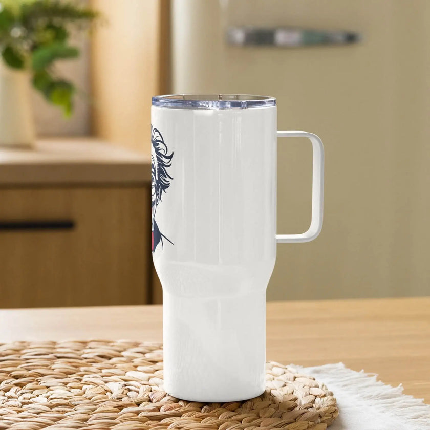 Travel mug with a handle - STYLISHOUR