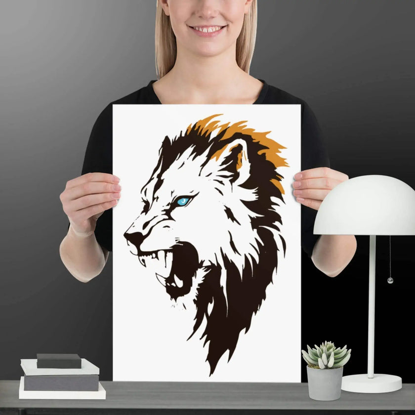 Unleash the Roar: Power of the Wild King - STYLISHOUR