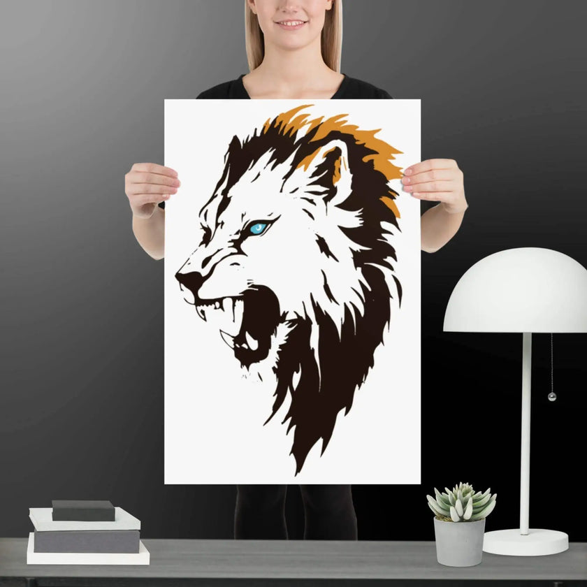 Unleash the Roar: Power of the Wild King - STYLISHOUR