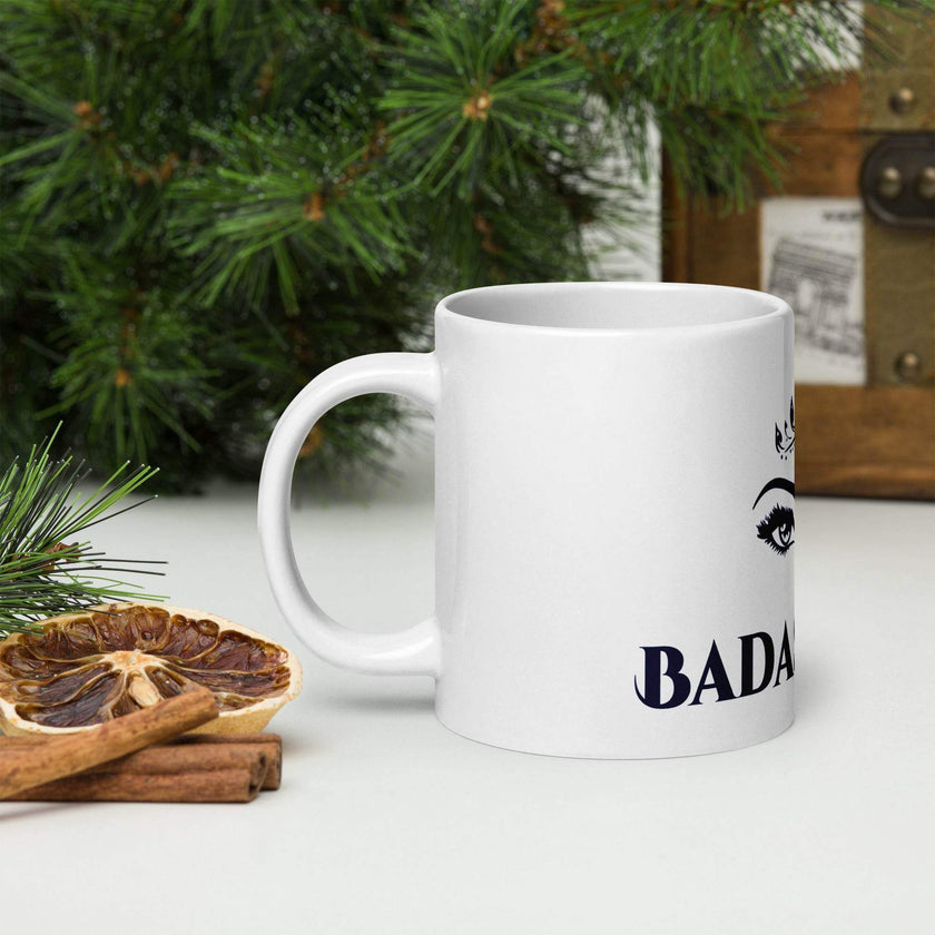 White glossy mug - STYLISHOUR