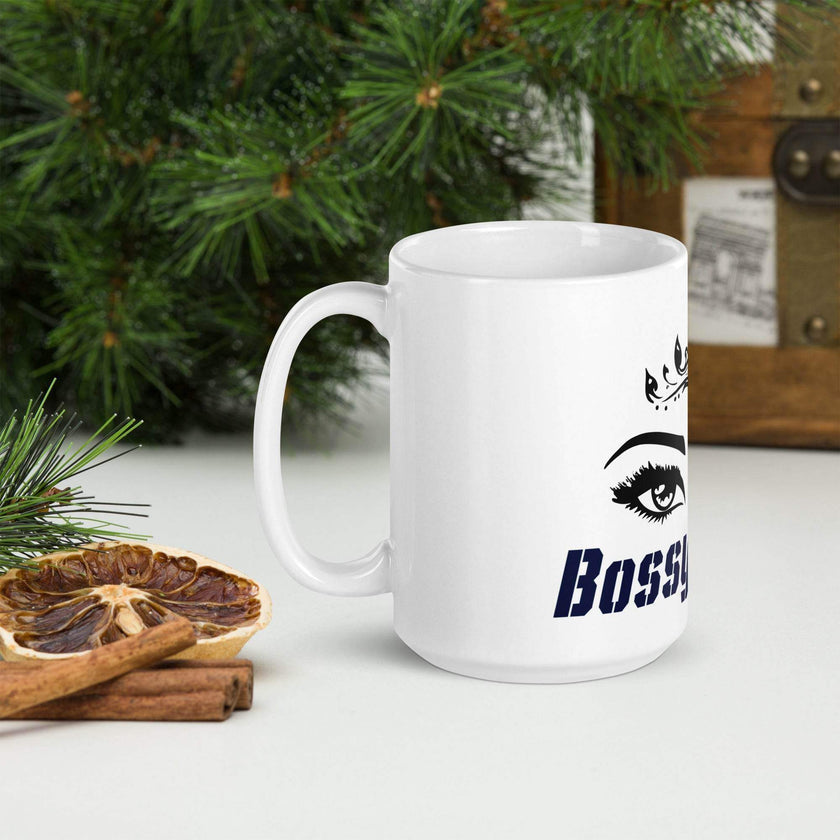 White glossy mug - STYLISHOUR