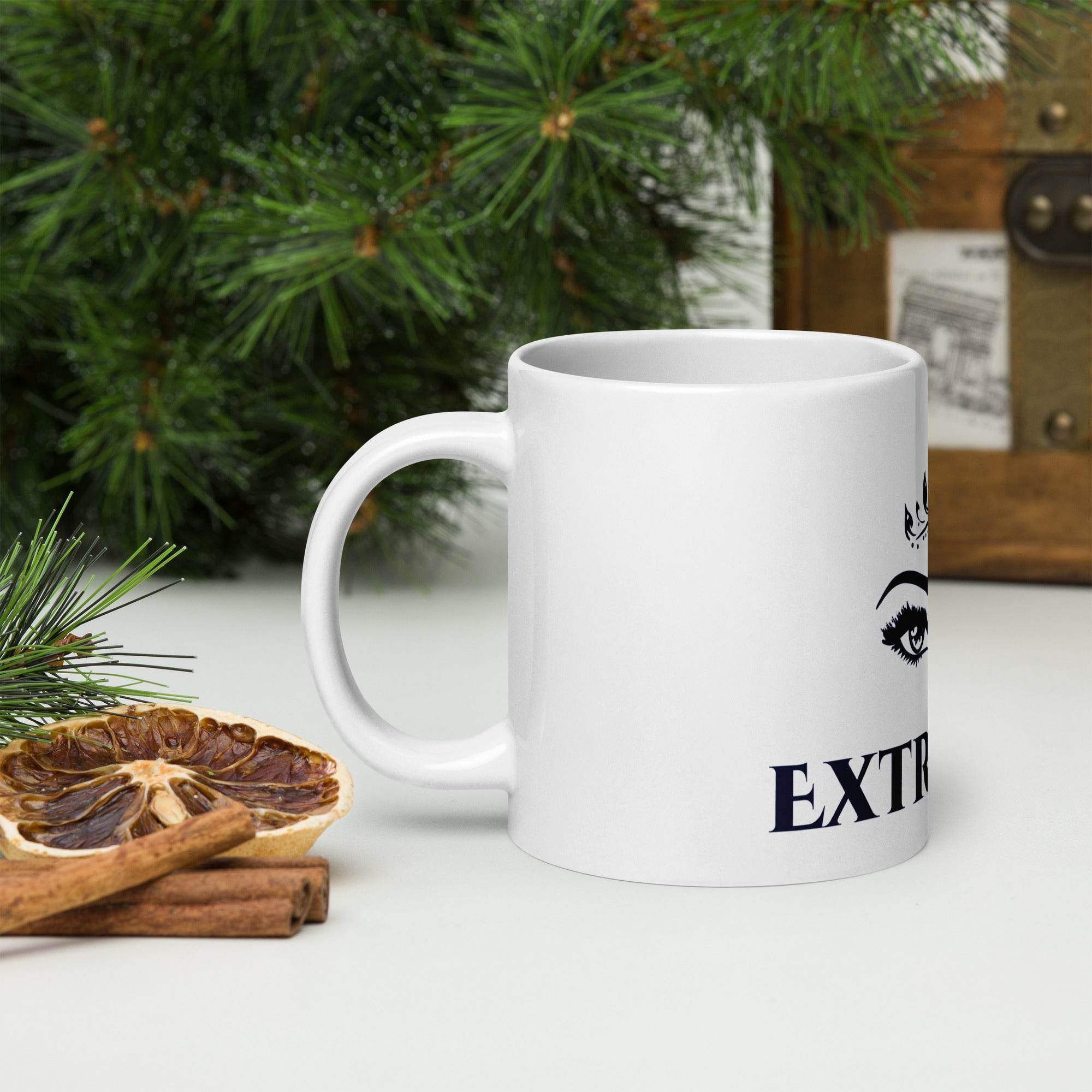 White glossy mug - STYLISHOUR