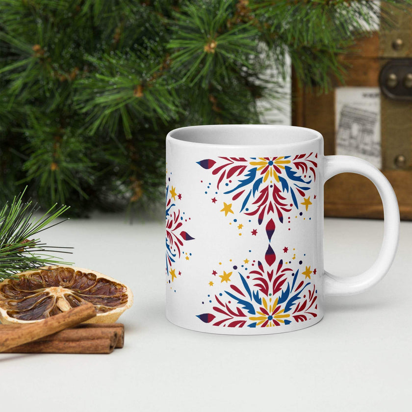 White glossy mug - STYLISHOUR