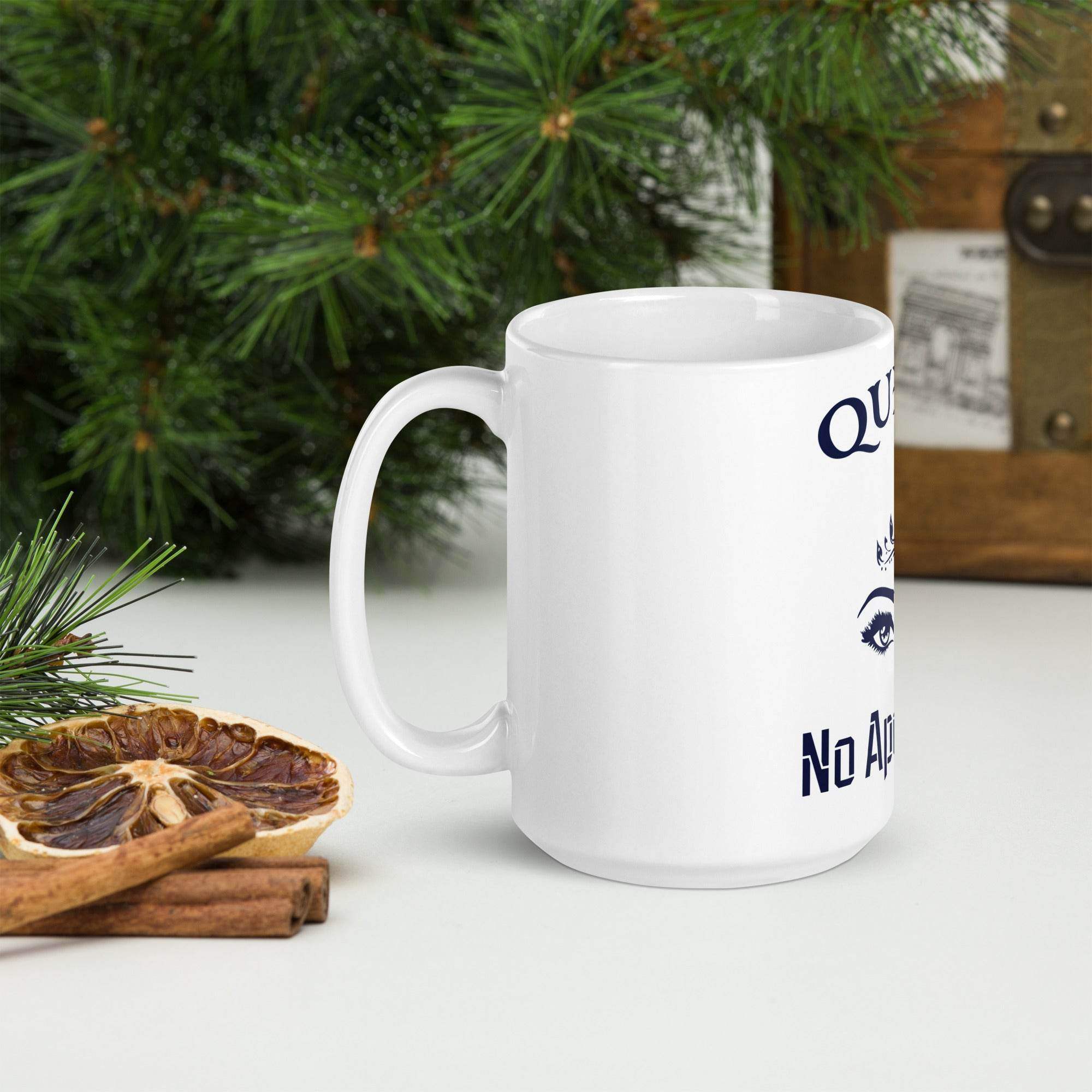 White glossy mug - STYLISHOUR