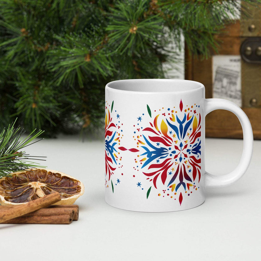 White glossy mug - STYLISHOUR